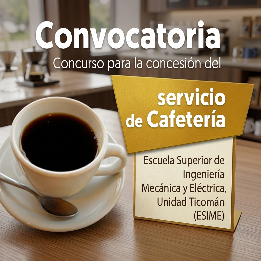 Convocatoria  Cafeteria 2026