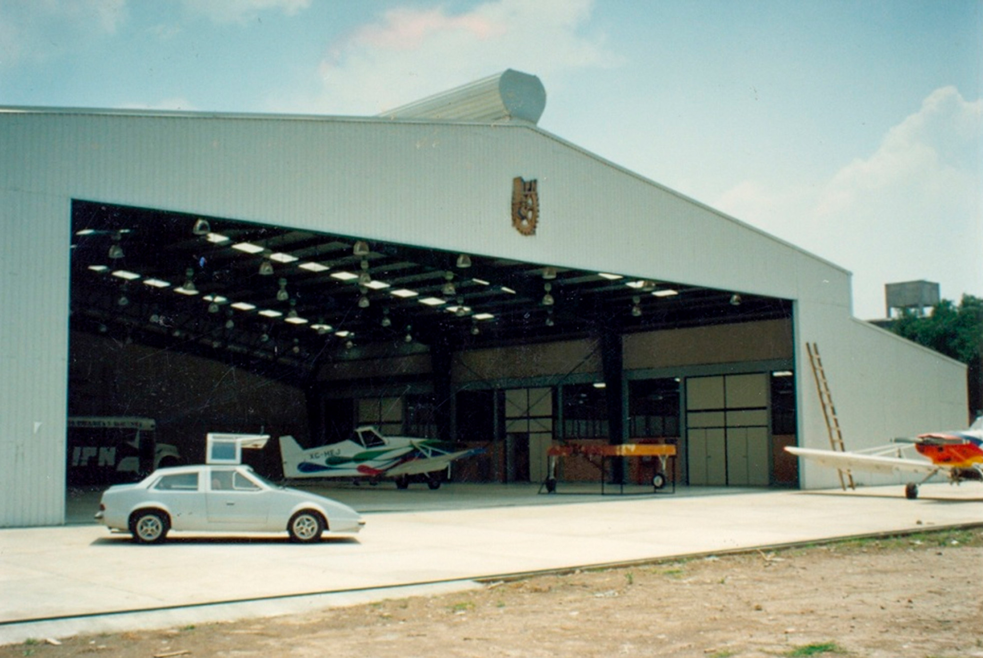 Hangar de ESIME Ticomán
