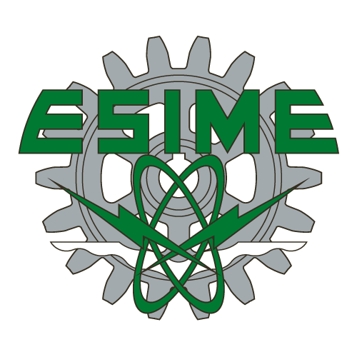 Escudo de la ESIME Ticomán, Engrane, Rayos, Alas, Elipses y letras ESIME